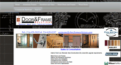 Desktop Screenshot of doorframesolutions.com